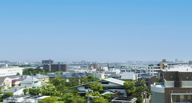現地周辺の街並み 160m(徒歩約2分)