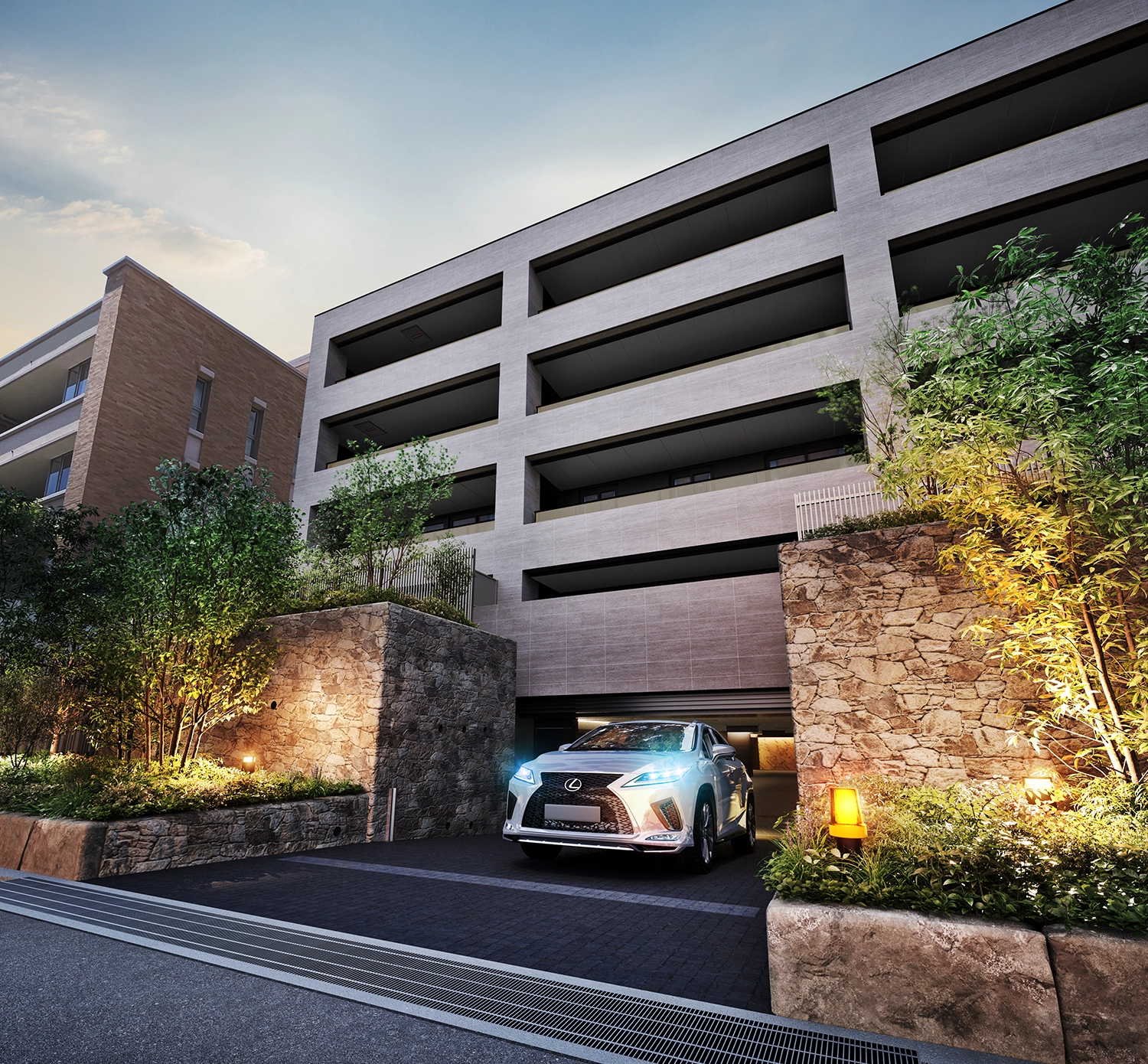 Brillia 夙川松園町 外観完成予想CG2